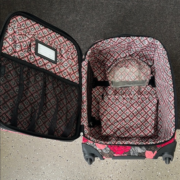 Vera Bradley Red and Pink Floral Suitcase - Picture 2 of 3
